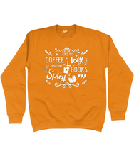 Load image into Gallery viewer, Coffee Icey &amp; Books Spicy Unisex Fit Sweatshirt
