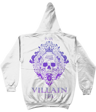 Load image into Gallery viewer, In My Book Villain Era Purple Unisex Fit Zip Hoodie
