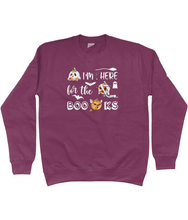 Load image into Gallery viewer, Bookish Cute Halloween Pumpkins Unisex Fit Sweatshirt
