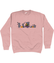 Load image into Gallery viewer, Cute Cats Halloween Unisex Fit Sweatshirt
