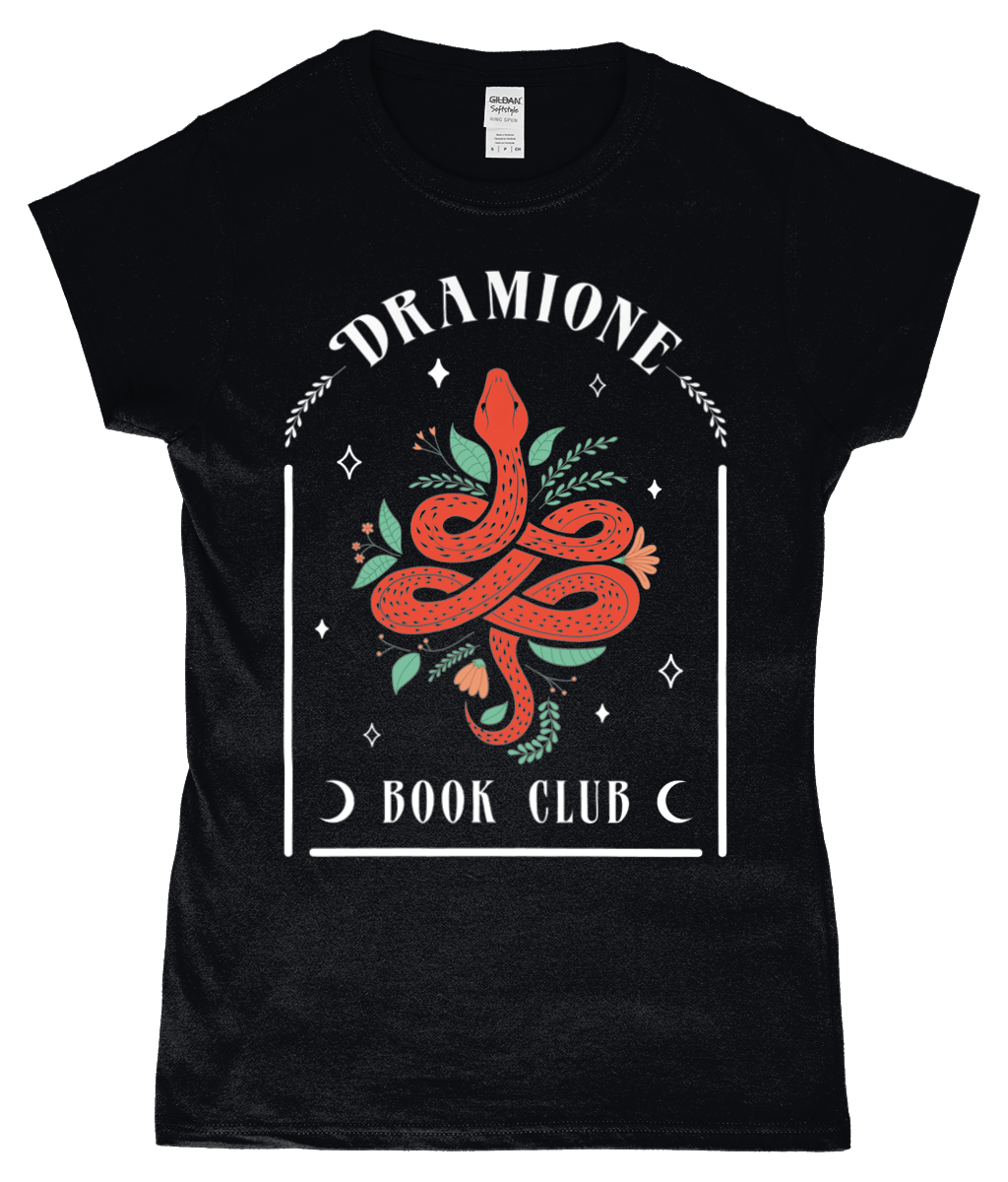 Dramione Book Club Ladies Fitted T-Shirt