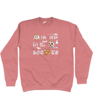 Load image into Gallery viewer, Bookish Cute Halloween Pumpkins Unisex Fit Sweatshirt
