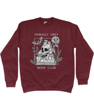 Load image into Gallery viewer, Morally Grey Book Club Unisex Fit Sweatshirt
