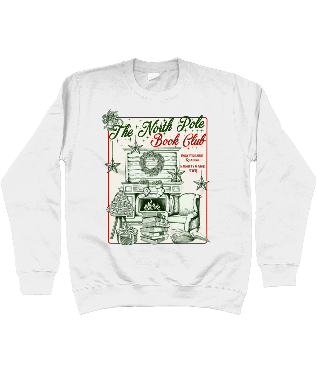 North Pole Book Club Unisex Fit Sweatshirt