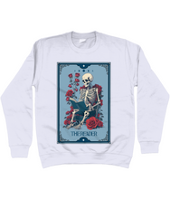 Load image into Gallery viewer, The Reader Tarot Style Unisex Fit Sweatshirt
