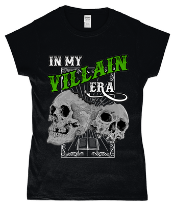 In My Villian Era Green Tarot Ladies Fitted T-Shirt