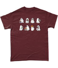 Load image into Gallery viewer, Cute Bookish Ghosts Unisex Fit T-Shirt
