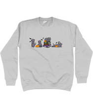 Load image into Gallery viewer, Cute Cats Halloween Unisex Fit Sweatshirt
