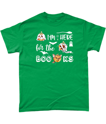 Bookish Cute Halloween Pumpkins Unisex Fit T-Shirt