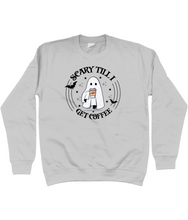 Load image into Gallery viewer, Scary Until I Get Coffee Unisex Fit Sweatshirt
