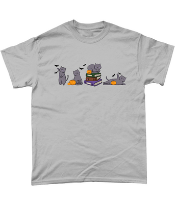 Cute Cats Halloween Unisex Fit T-Shirt