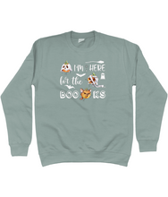 Load image into Gallery viewer, Bookish Cute Halloween Pumpkins Unisex Fit Sweatshirt
