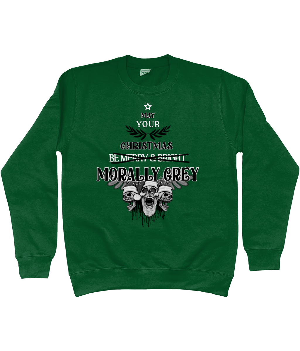 Morally Grey Xmas Unisex Fit Sweatshirt