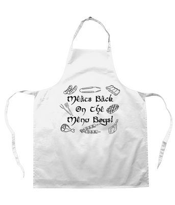 Meats Back On The Menu Apron