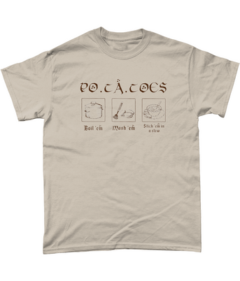 Potatoes LOTR Inspired Unisex Fit T-Shirt