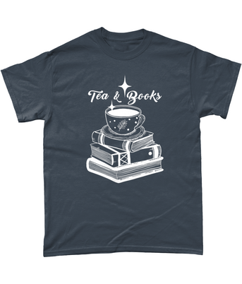 Tea & Books Unisex Fit T-Shirt