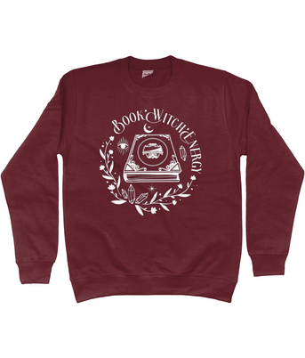 Book Witch Energy Unisex Fit Sweatshirt