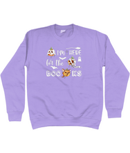 Load image into Gallery viewer, Bookish Cute Halloween Pumpkins Unisex Fit Sweatshirt
