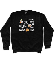 Load image into Gallery viewer, Bookish Cute Halloween Pumpkins Unisex Fit Sweatshirt
