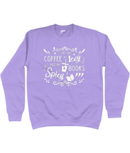 Load image into Gallery viewer, Coffee Icey &amp; Books Spicy Unisex Fit Sweatshirt
