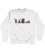 Load image into Gallery viewer, Cute Cats Halloween Unisex Fit Sweatshirt
