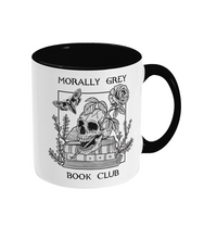 Load image into Gallery viewer, Morally Grey Book Club Two Toned Mug
