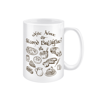 LOTR Inspired Second Breakfast 15oz Mug