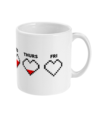 Draining Hearts 11oz Mug