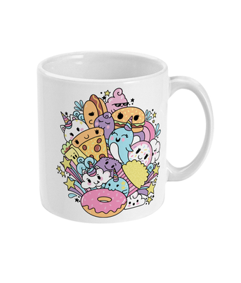 Kawaii Fast Food Friends 11oz Mug